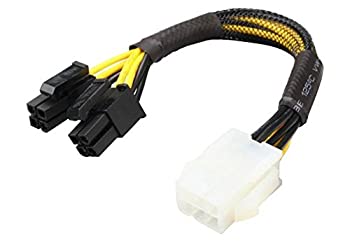 【中古】【インポート品・未当て嵌める】AYA 7in (7in) 6いの一番 PCIE - P4-12V/8いの一番 EPSアダプタ