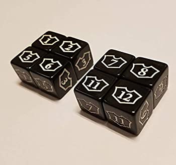 【中古】【39shop】【輸入品・未使用】8x★Planeswalker 1-6 & 7-12 Loyalty Dice for Magic: The Gathering / CCG MTG by quEmpire（新古品）｜アトリエ絵利奈