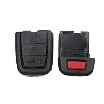 【中古】【輸入品・未使用】キーレススマート 5ボタン リモートカーキーシェルケース フォブ 2008 2009 ポンティアック G8 交換用 チップなし
