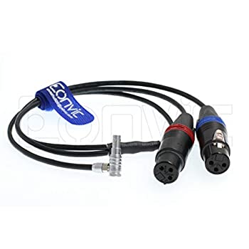 【中古】【輸入品・未使用】eonvic 00b.305?2つの3ピンXLRメスAlexa Miniオーディオ入力ケーブル