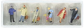 【中古】【輸入品・未使用】プライザー 改札口の人々 塗装済完成品 HO(1/87) 10029
