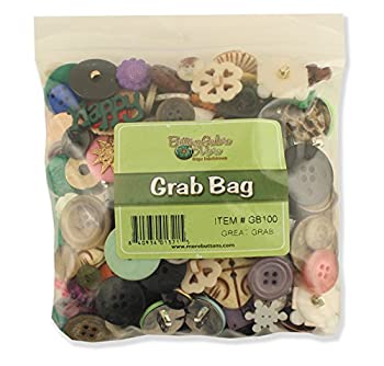 【中古】【39shop】【輸入品・未使用】Buttons★Galore Great Grab Bag with Craft and Sewing Buttons 12-Ounce by Buttons Galore（新古品）｜アトリエ絵利奈