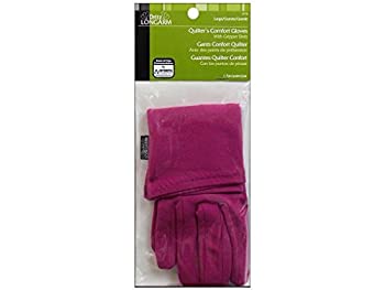 【中古】【インポート品・未当て嵌める】Dritz Longarm Quilter\u0027s Comfort Gloves Size Large by Dritz