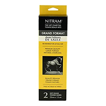 【中古】【輸入品・未使用】Nitram Charcoal X-Soft Bloc 15Mm X 46Mm Stick by Nitram
