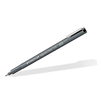 【中古】【輸入品・未使用】Staedtler Pigment Liner 0.5 mm black by Staedtler