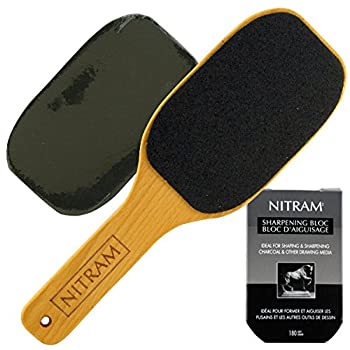【中古】【39shop】【輸入品・未使用】Nitram★Sharpening Bloc W/Refills by Nitram（新古品）｜アトリエ絵利奈