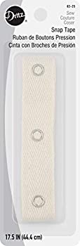 【中古】【輸入品・未使用】Dritz Snap Tape - Metal Snaps - Beige - 17 1/2 Inch by Dritz