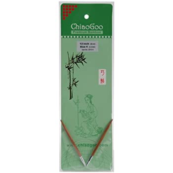 【中古】【39shop】【輸入品・未使用】ChiaoGoo★竹製円形 12インチ 編み針:サイズ4(新古品)|アトリエ絵利奈