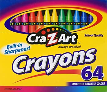 【中古】【39shop】【輸入品・未使用】Cra-Z-art★Crayons 64 Count (10202) by Cra-Z-Art(新古品)|アトリエ絵利奈
