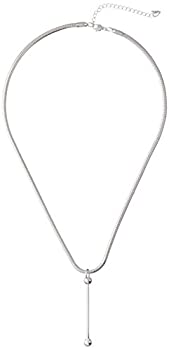 【中古】【輸入品・未使用】Darice 18インチスターリングシルバーメッキスネークチェーンネックレス