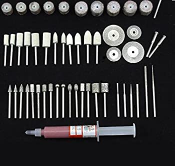 【中古】【輸入品・未使用】52 Pcs Diamond Mounted Sets for Jade and Stone Carving Engraving Buffing and Polishing Fit Rotary Tools by Carving Expert