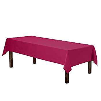 【中古】【輸入品・未使用】(150cm x 320cm Fuchsia) - Gee Di Moda Rectangle Tablecloth - 150cm x 320cm - Fuchsia Rectangular Table Cloth for 2.4m Table in Washabl 12,166円
