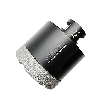 【中古】【輸入品・未使用】diatool真空ロウ付けダイヤモンドドリルビットドリルビット5?/ 8???11接続の磁器タイル花崗岩大理石石Masonryレンガコアビット穴Saw 2-1/2 Inch(