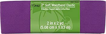 【中古】【39shop】【輸入品・未使用】Dritz★Notions DRI9591.バイオレット 伸縮性 ソフト ウエストバンド 2インチ(新古品)|アトリエ絵利奈