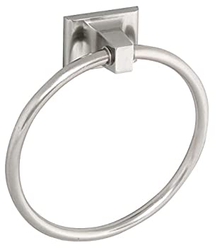 【中古】【39shop】【輸入品・未使用】Design★House 539163 ミルブリッジ 壁掛けタオルリング 浴室用 ワンサイズ サテンニッケル（新古品）｜アトリエ絵利奈