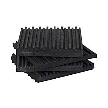 【中古】【輸入品・未使用】4 Pack of Anti Vibration Pads 4 x 4 x 3/8 All Rubber Vibration isolation pads by UPE Group
