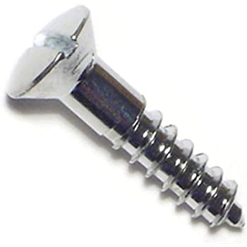 【中古】【輸入品・未使用】Hard-to-Find Fastener 014973133924 溝付きオーバル木製ネジ、6 x 3/4、ピース-45