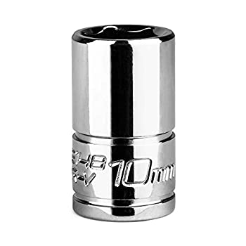【中古】【輸入品・未使用】Capri Tools 10 mm 浅いソケット、1/4インチドライブ、6ポイント、メトリック。