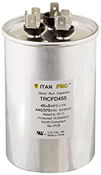 【中古】【輸入品・未使用】Packard trcfd455?45?+ 5mfd 440?/ 370?Vラウンド実行コンデンサReplaces prcfd455
