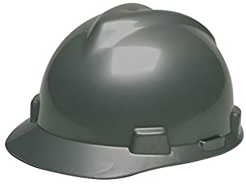 【中古】【輸入品・未使用】MSA 495855 V-Gard Polyethylene Protective Cap with Fas-Trac Suspension Standard Size Silver by MSA