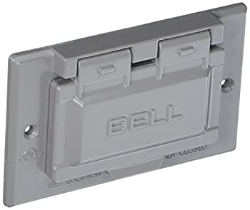 【中古】【輸入品・未使用】hubbell-bell 5101???0耐候カバー、4???9?/ 16インチx 2???13?/ 16インチ