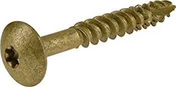 【中古】【輸入品・未使用】ヒルマングループの47866?1?/ 4インチx 1???1?/ 2インチスタードライブConstruction Lag Screw withトラス頭1000?Hourブロンズセラミックコート