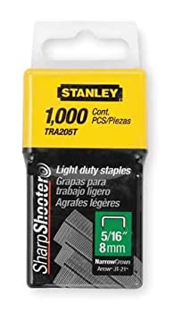 【中古】【輸入品・未使用】Stanley TRA205T 1000 Units 5/16-Inch Light Duty Staples (2 pack) by Stanley