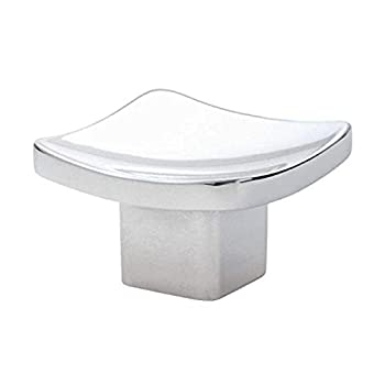 【中古】【輸入品・未使用】Emtek 86317?Basin 1???1?/ 4インチスクエアキャビネットノブからのコンテンポラリーCollectio、 86317US26 1