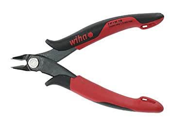 【中古】【輸入品・未使用】Wiha 56818 Precision Electronic Diagonal Cutters with Wide Pointed Head by Wiha