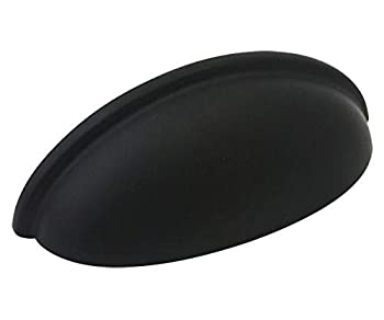 【中古】【39shop】【輸入品・未使用】Cosmas★783FB フラット ブラック キャビネット 把手 引き出し カップ型 把手3 インチ ビスピッチ 10 個入り パック（新古品）｜アトリエ絵利奈