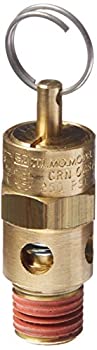 【中古】【輸入品・未使用】制御装置ST25-1A250 STシリーズ真鍮製ソフトシートASME安全弁、設定圧力250 psi、1/4オスNPT