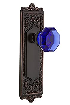 【中古】【インポート品・未当て嵌める】Nostalgic Warehouse 720615?Egg \u0026 Dart一皿Passage Waldorfブラックドアノブ、繻子Ｎｉ、Passage???2.75 インテリア・寝具・収納-その他
