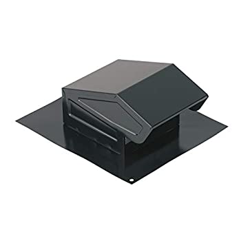 【中古】【輸入品・未使用】broan-nutone 636スチールwith Bakedブラック仕上げ屋根キャップ