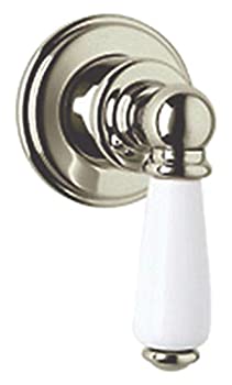 【中古】【輸入品・未使用】Rohl U.3240L-STN/TO A7400Lmtcb U.3240L/To Perrin and Rowe 3/4 Wall Valve Trim Only with Lever Handle Satin Nickel by Rohl