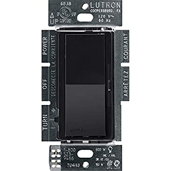 【中古】【インポート品・未当て嵌める】Lutron Diva 調光器 調光能力のあるなCFL/LED用 1 Pack DVCL-153P-BL 1
