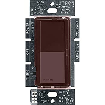【中古】【インポート品・未当て嵌める】Lutron Diva 調光器 調光能力のあるなCFL/LED用 1 Pack DVCL-153P-BR 1