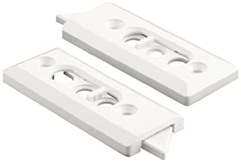 【中古】【輸入品・未使用】Prime-Line Products F 2728 Tilt Latch Pair White Plastic Construction Spring Loaded 2-1/8 in. Hole Centers by Prime-Line Products