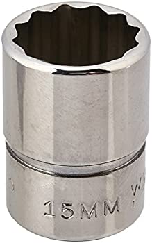 【中古】【輸入品・未使用】Williams BM-1215 3/8 ドライブシャロソケット、12ポイント、15mm