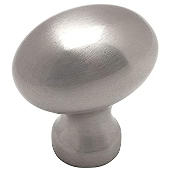 【中古】【輸入品・未使用】Cosmas 6022snサテンニッケルOval Oblongキャビネットノブ???10パック