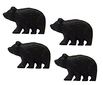 【中古】【輸入品・未使用】素朴なブラックBear引き出しノブまたはバー 2\