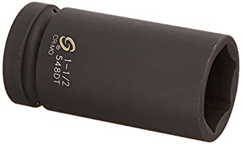 【中古】【39shop】【輸入品・未使用】Sunex★548dt 1?"深いドライブ薄肉インパクトソケット1???1?/ 2?"(新古品)|アトリエ絵利奈