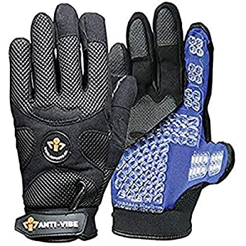 【中古】【39shop】【輸入品・未使用】Impacto★BG40820 Anti-Vibration Mechanic's Air Glove Black by Impacto（新古品）｜アトリエ絵利奈