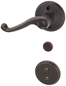 【中古】【輸入品・未使用】Schlage f94-fla-lh Flair Left Handedダミー内部パックwithデッドボルトカバーPla、 F94FLA716LH