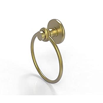 【中古】【輸入品・未使用】Allied Brass 916T-SBR Mercury Collection Twist Accent Towel Ring Satin Brass