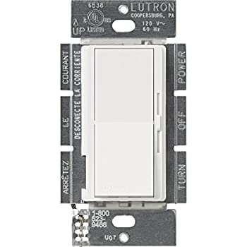 【中古】【輸入品・未使用】Lutron Diva 1000ワット 調光器 DV-10P-WH 1
