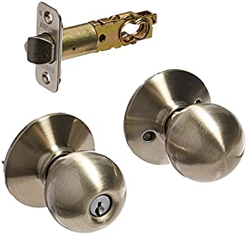 【中古】【39shop】【輸入品・未使用】Schlage★F80-ORB Orbit Storeroom Door Knob Set Satin Nickel by Schlage Lock Company(新古品)|アトリエ絵利奈