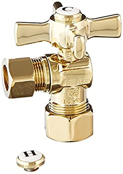 【中古】【輸入品・未使用】Kingston Brass Cc54402ZX 1.6cm Od Compression X 1.3cm Od Compression Angle Valve Polished Brass