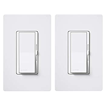 【中古】【輸入品・未使用】Lutron Diva調光機能付きCFL / LEDディマーwith Wallplate 2 Pack DVWCL-153PH-WH-2pk 1