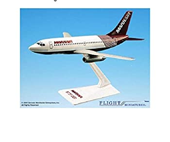 【中古】【39shop】【輸入品・未使用】Mark★Air 737-200 Airplane Miniature Model Plastic Snap-Fit 1:180 Part#ABO-73720F-005 by Flight Miniatures（新古品）｜アトリエ絵利奈