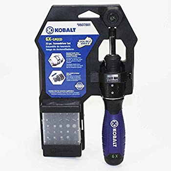 【中古】【39shop】【輸入品・未使用】Kobalt★6x-Speed Double Drive 32-pc. Screwdriver Set by Kobalt(新古品)|アトリエ絵利奈